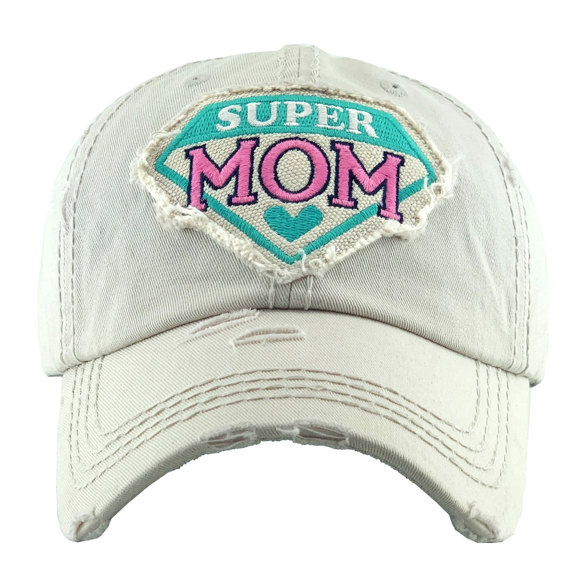 "Super Mom" Vintage Ball Cap