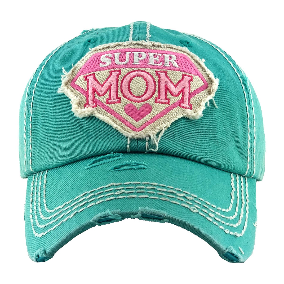 "Super Mom" Vintage Ball Cap