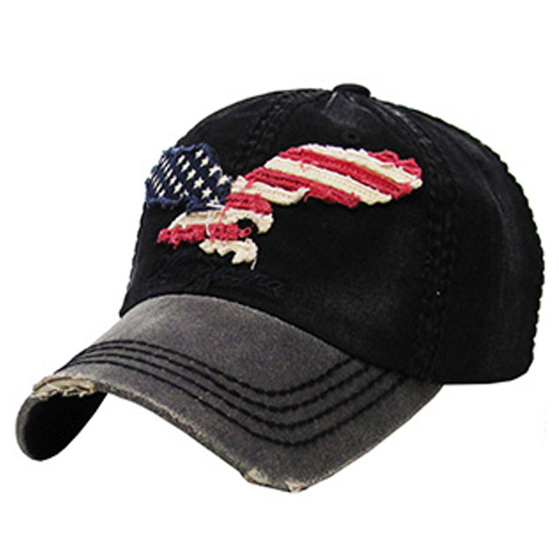 EAGLE FLAG Washed Cotton Vintage Ballcap