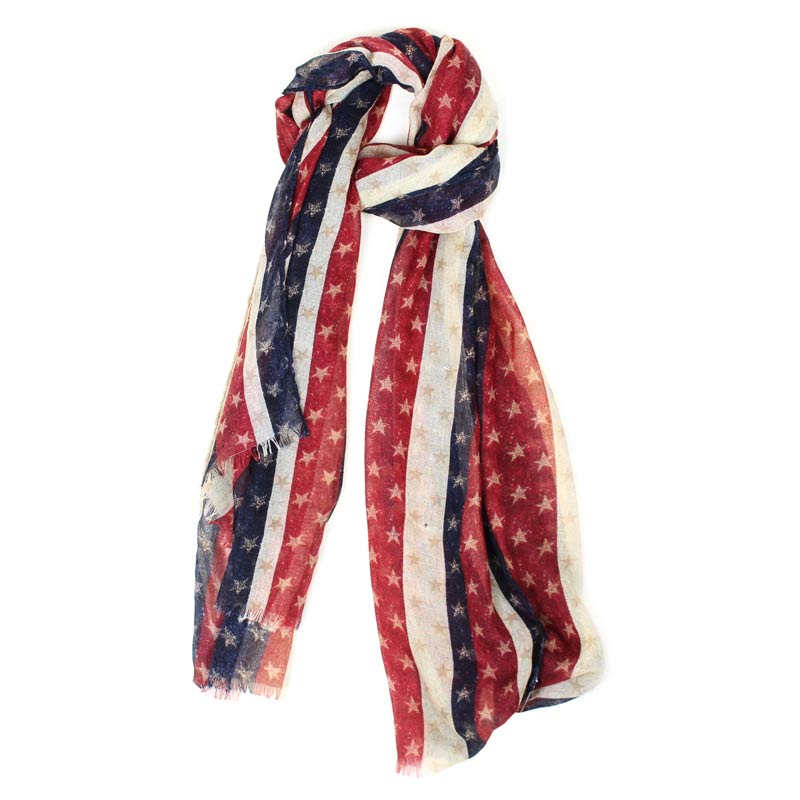 American Flag Scarf
