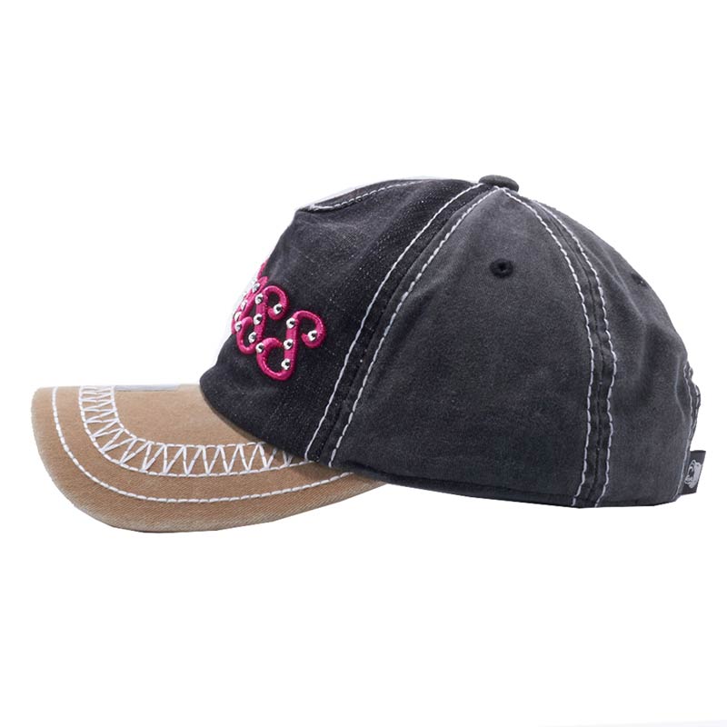 Pitbull Vintage Woman Ballcap - Image 2