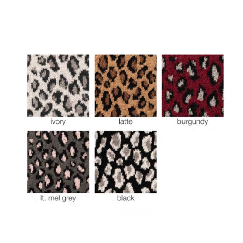 CC Leopard Jacquard Knit Scarf - Image 5