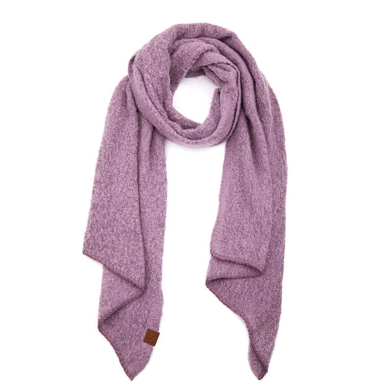 CC Bias Cut Scarf with Whipstitched Edging
