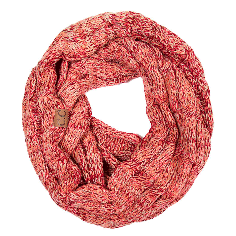 CC 4 Tone Multi Infinity Scarf