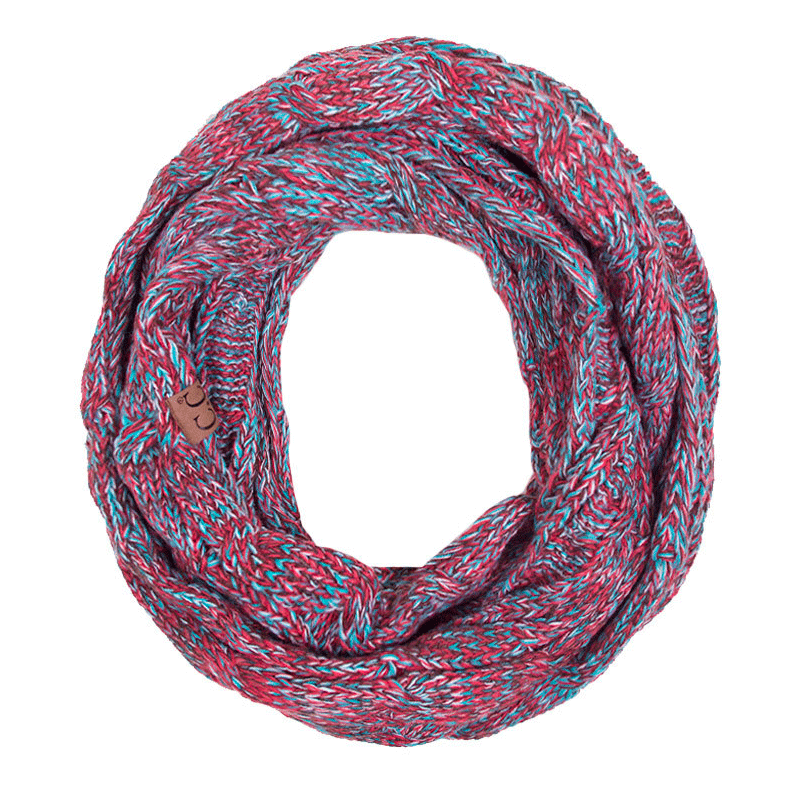 CC 4 Tone Multi Infinity Scarf