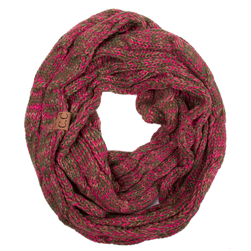 CC 4 Tone Multi Infinity Scarf