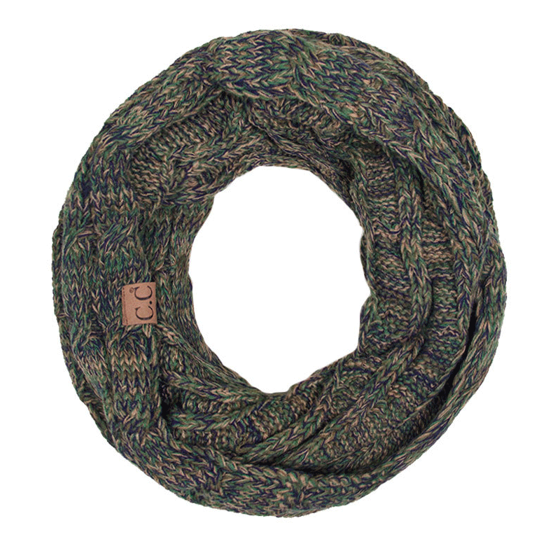 CC 4 Tone Multi Infinity Scarf