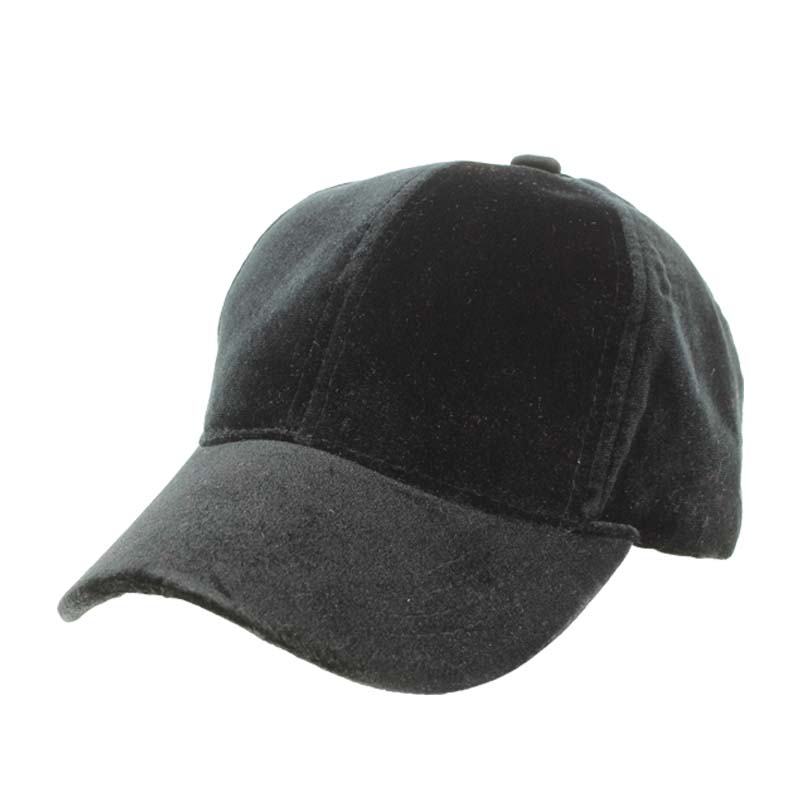 CC Solid Color Velvet Baseball Cap