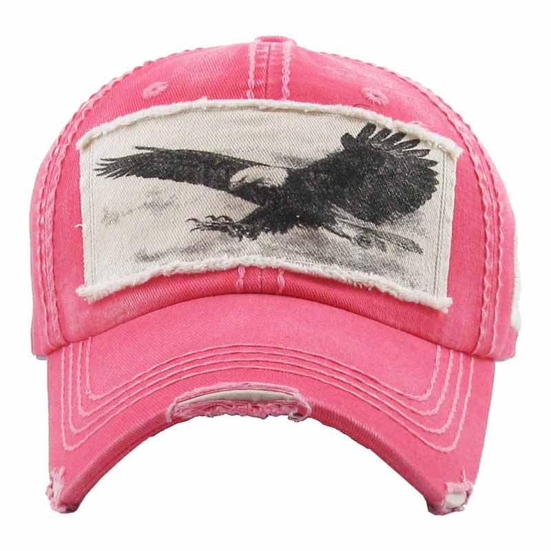FLYING EAGLE Washed Cotton Vintage Ball Cap