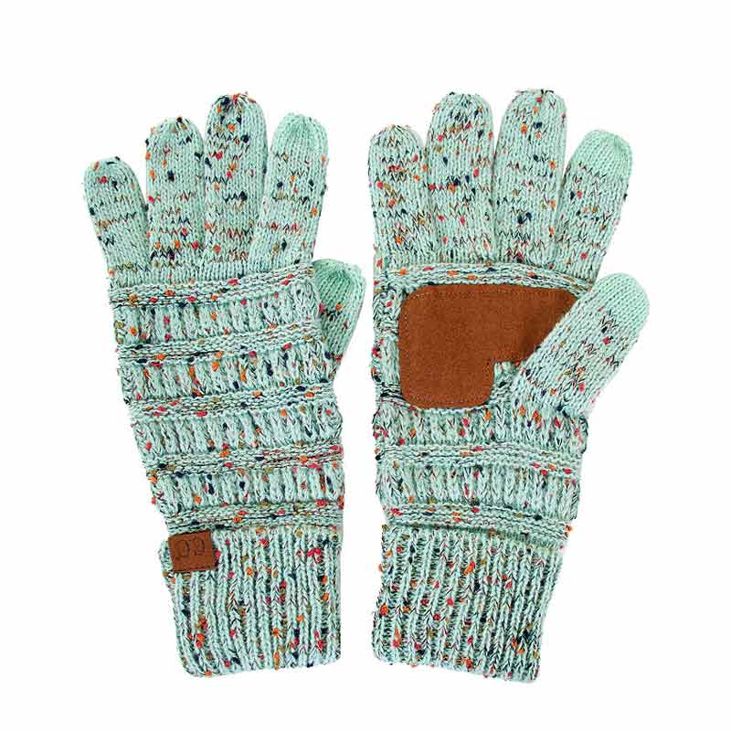 C.C Cable Confetti Smart Tip Gloves