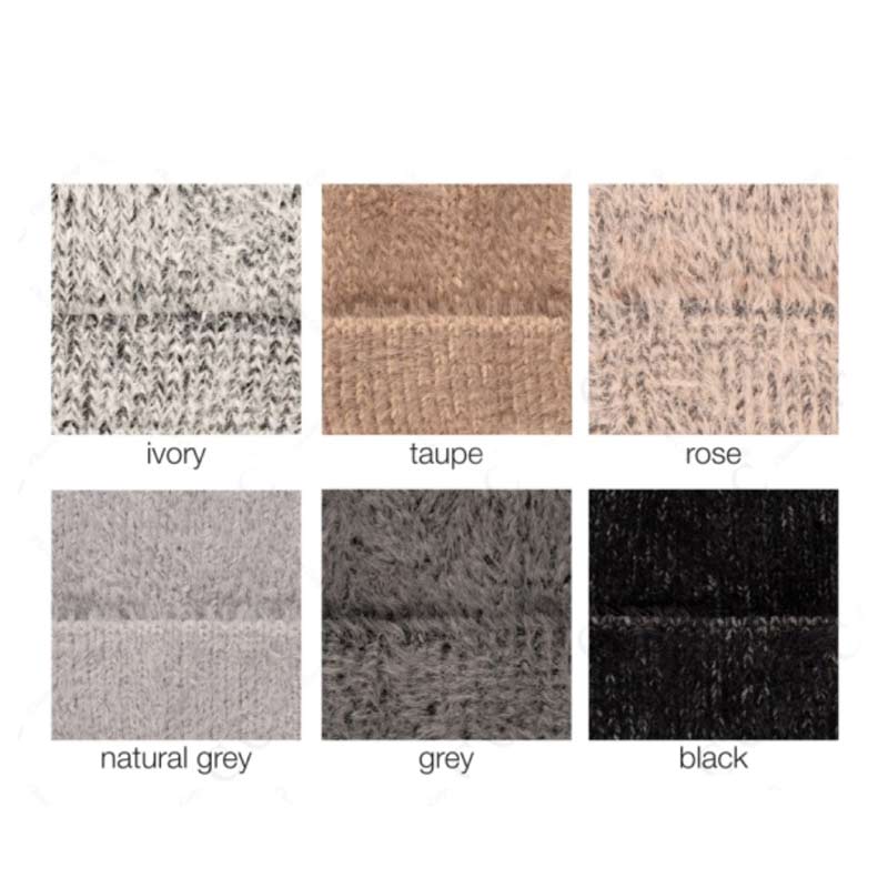 C.C Fuzzy Two Tone Beanie - Image 3