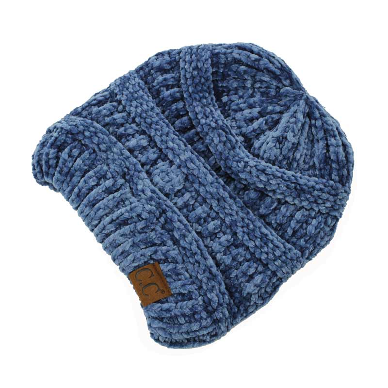 C.C Ribbed Chenille Beanie Hat