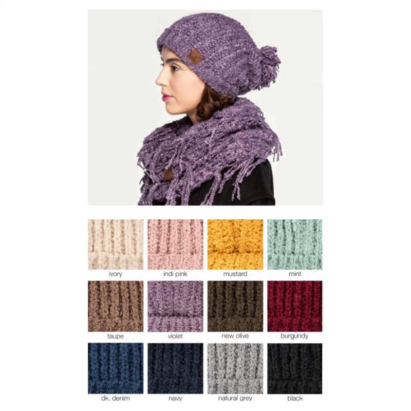 C.C Women's Chenille Hat - Image 4