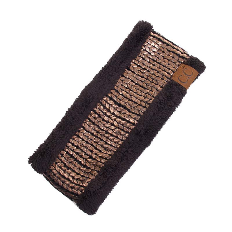 C.C Head Wrap Band with Metallic Print