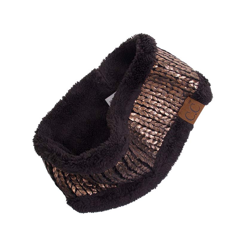 C.C Head Wrap Band with Metallic Print - Image 2