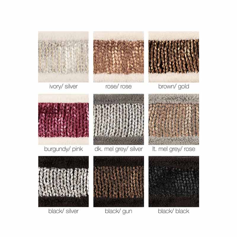 C.C Head Wrap Band with Metallic Print - Image 3