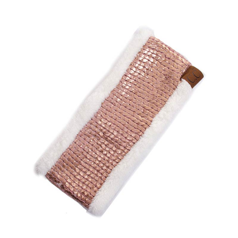 C.C Head Wrap Band with Metallic Print