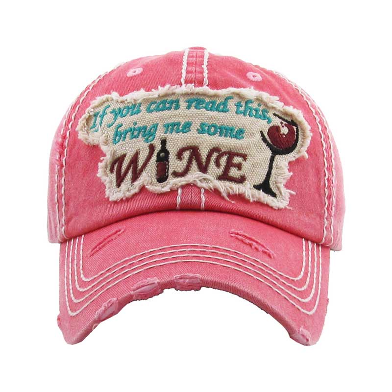 Wine Washed Vintage Ball Cap