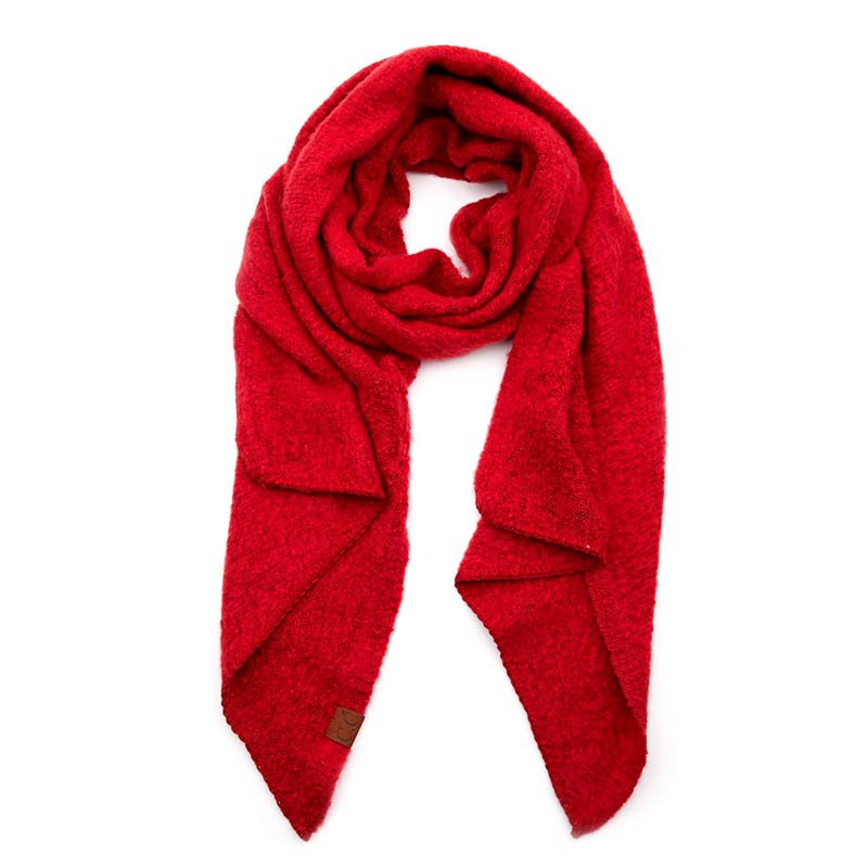 CC Bias Cut Scarf with Whipstitched Edging