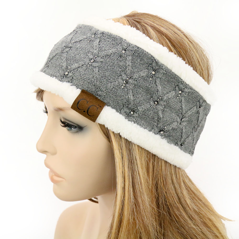 C.C Head Wrap with Rhinestone - Image 2