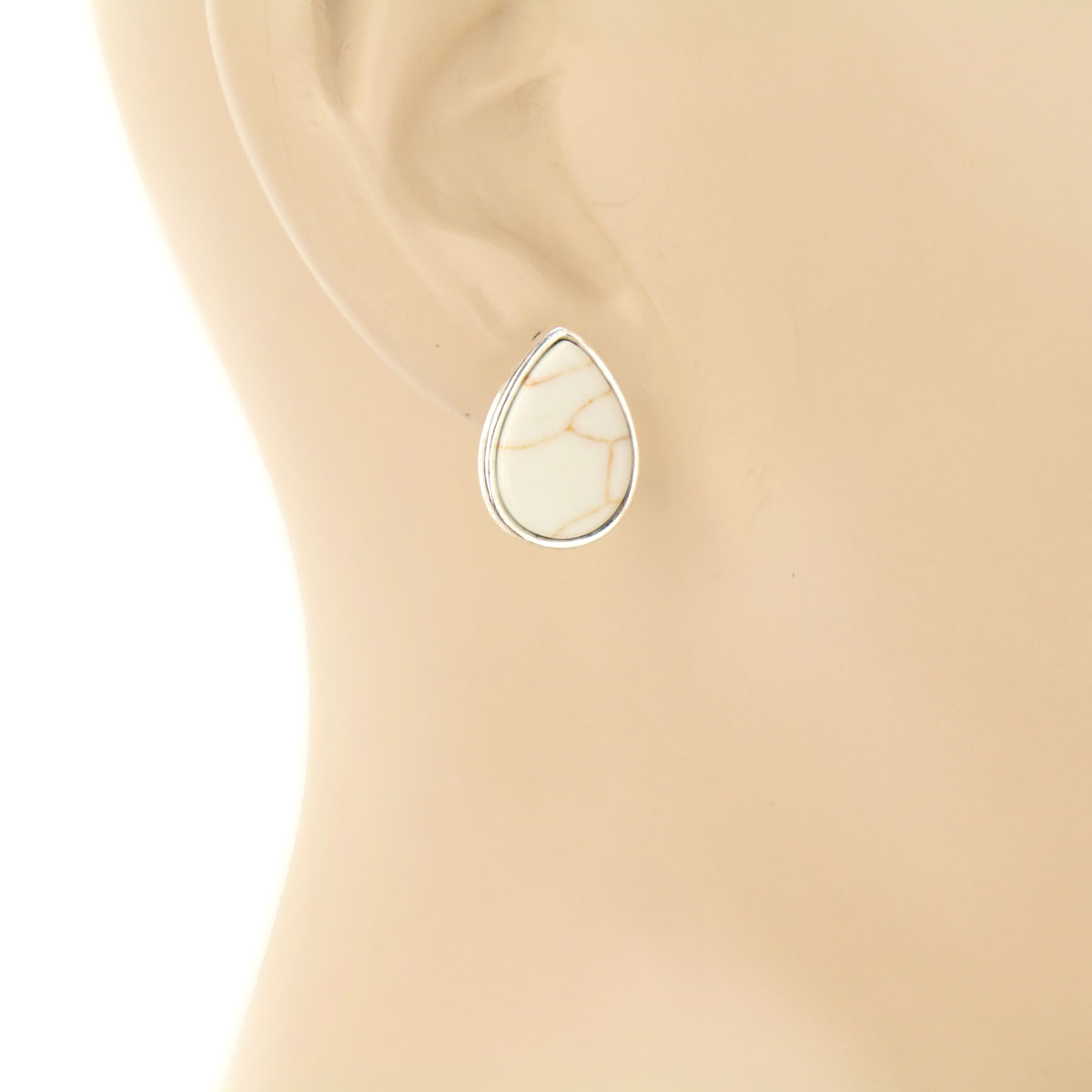 3 Pair Squash Blossom Earring Set - Image 2