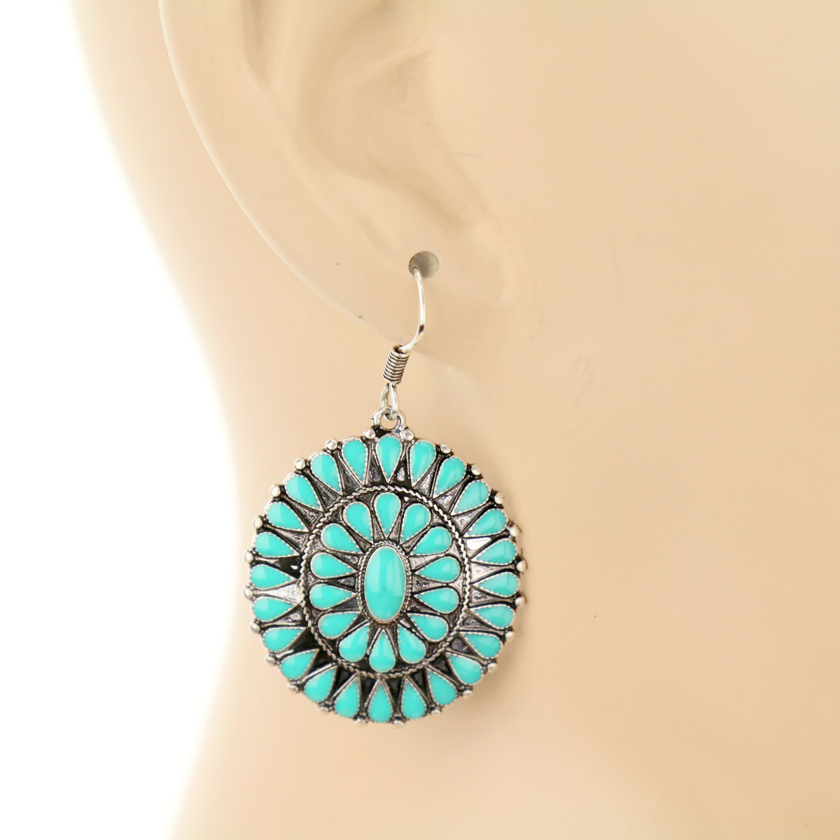 3 Pair Concho Earring Set - Image 4