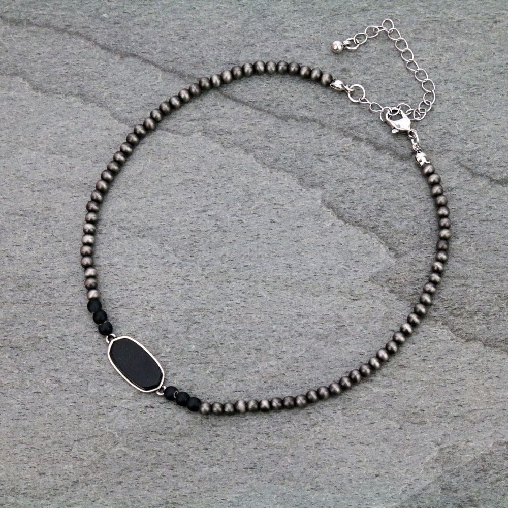 Navajo Style Stone Choker