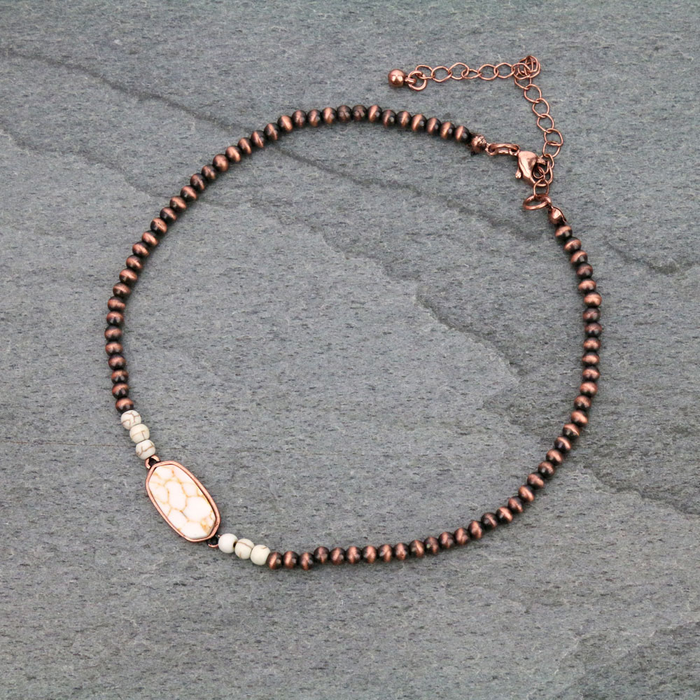 Navajo Style Stone Choker