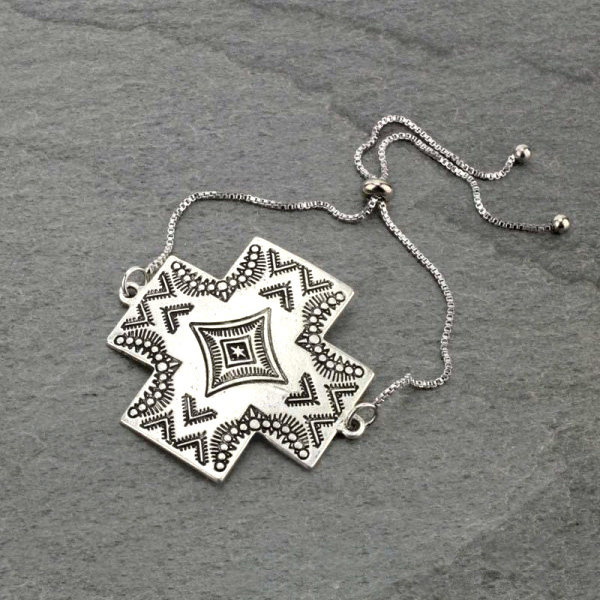 Boho, Aztec Adjustable Bracelet
