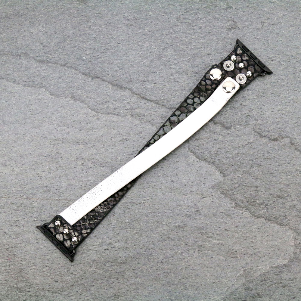 Cross Snakeskin  Apple Watch Leather Bands