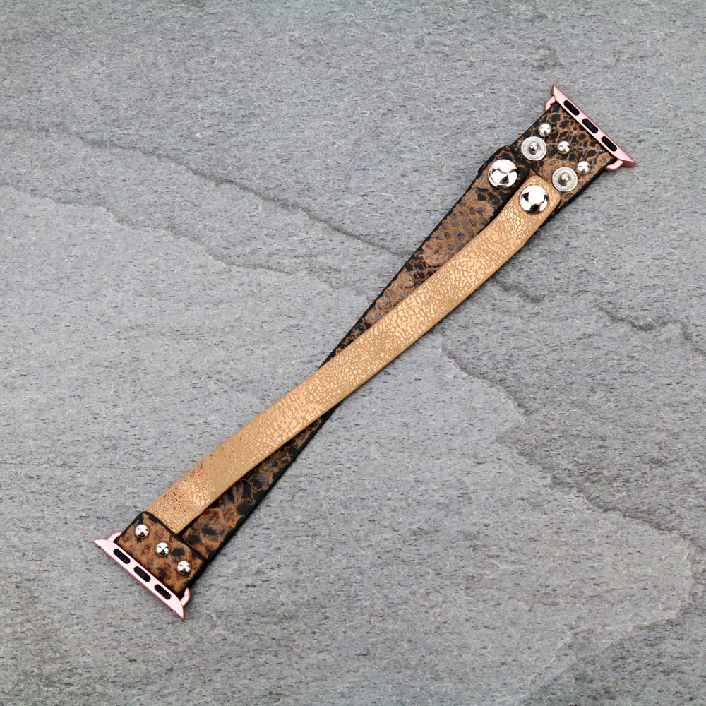 Cross Snakeskin  Apple Watch Leather Bands
