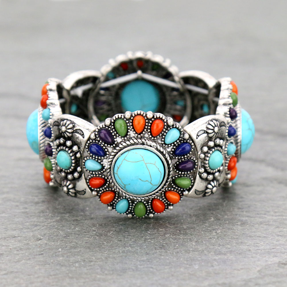 Navajo Style Double Stretch Bracelet