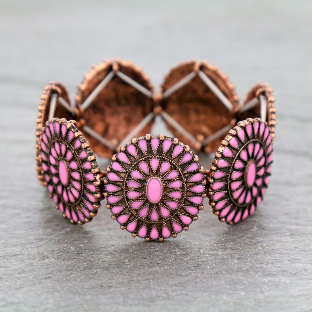 Epoxy Concho Bracelet