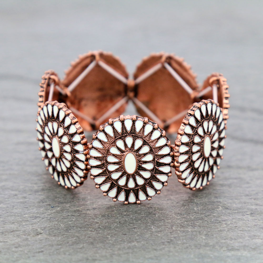 Epoxy Concho Bracelet