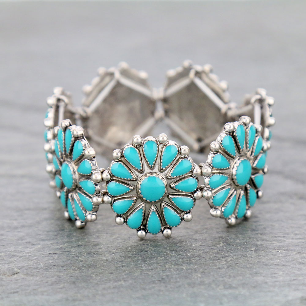 Epoxy Concho Bracelet