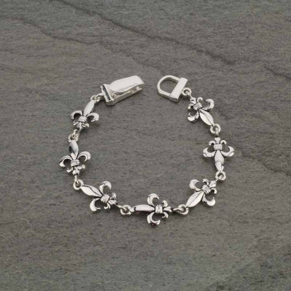 Fleur De Lis Magnetic Bracelet