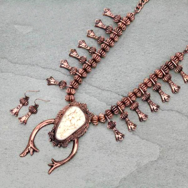 Squash Blossom Necklace Set