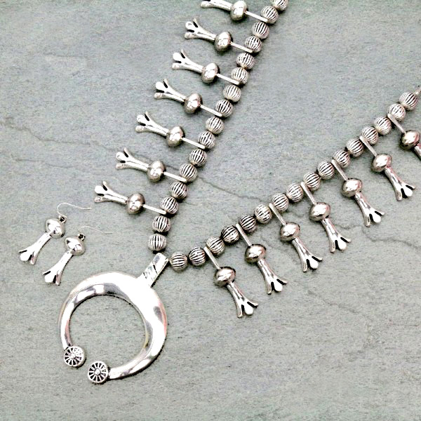 Squash Blossom Necklace Set