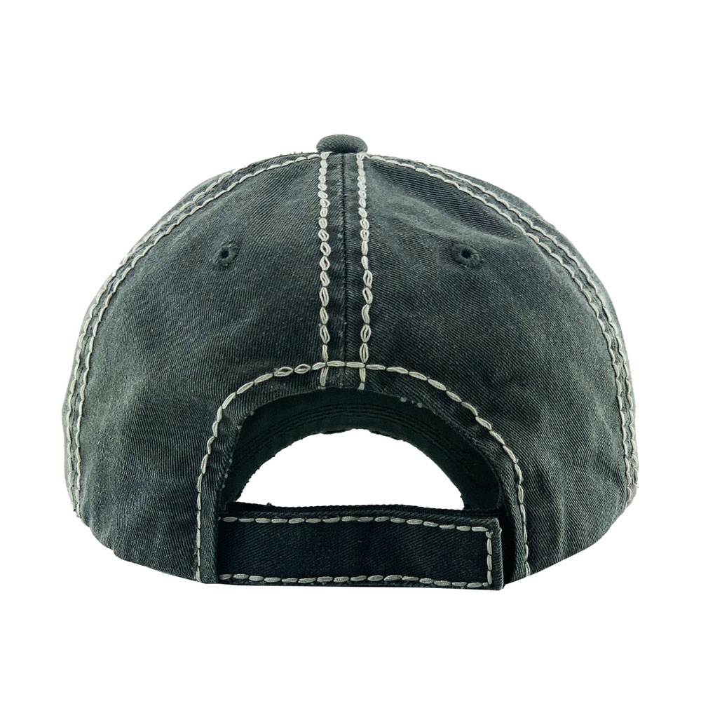 "Grandma Shark" Washed Vintage Ball Cap - Image 2