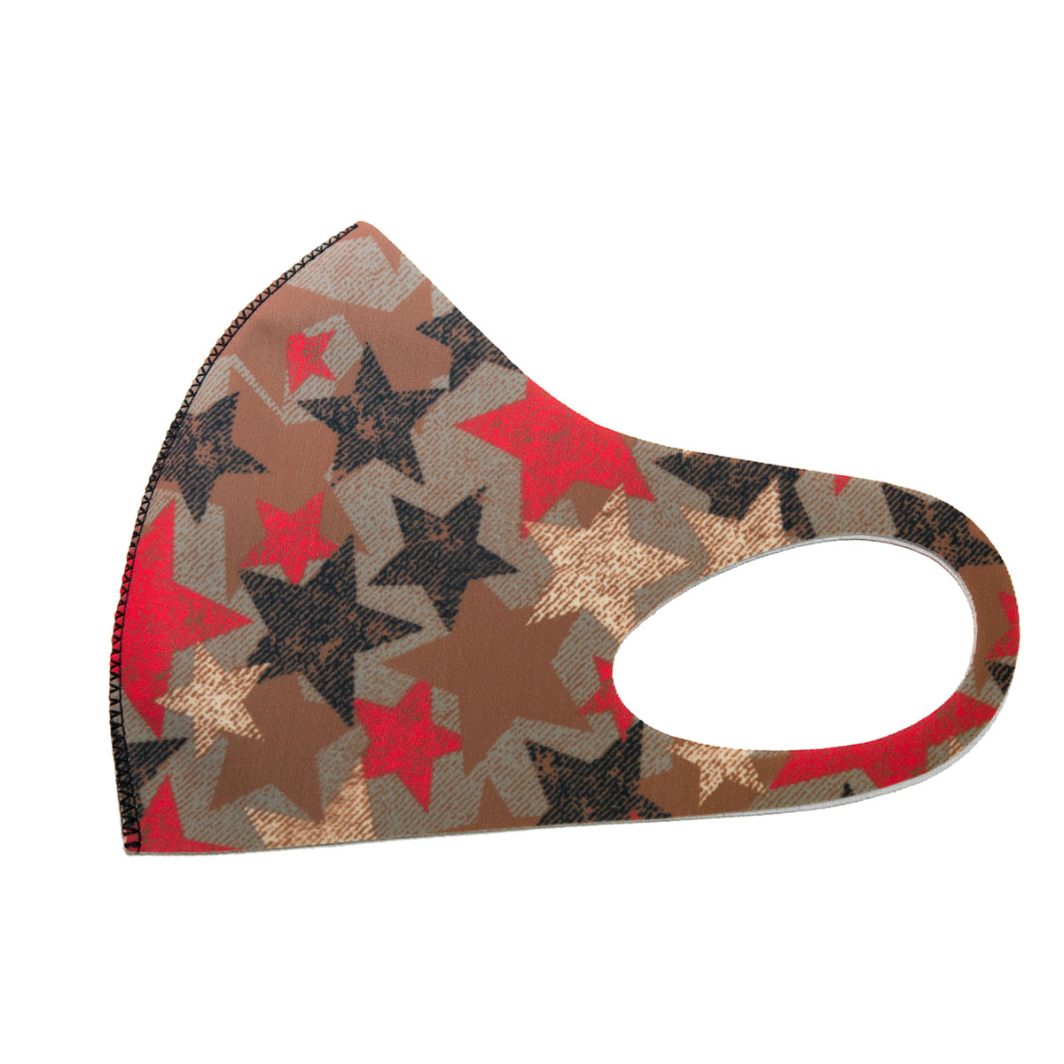 Fashion Star Print Face Mask - Image 2