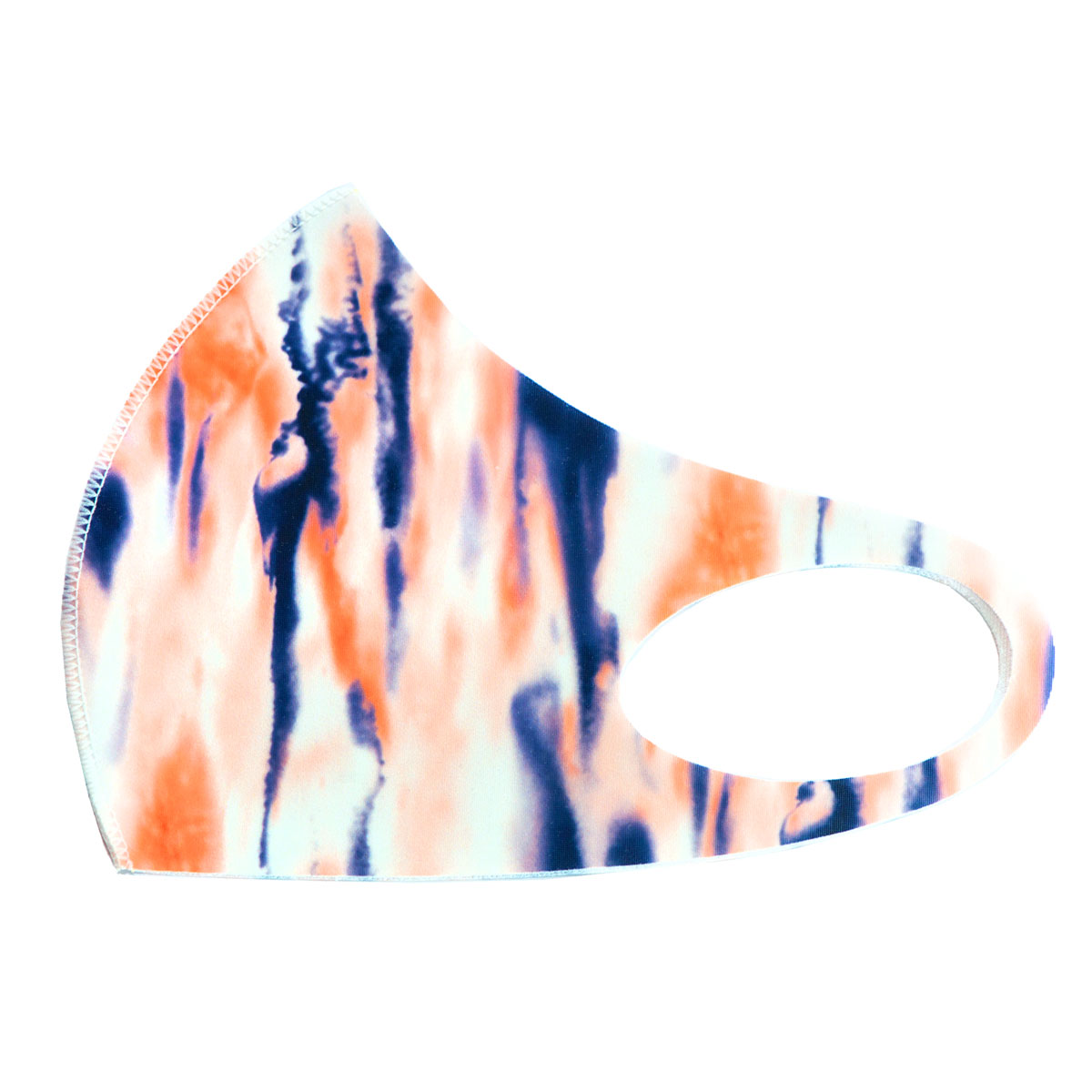 Fashion Water Color Print Face Mask - Image 2