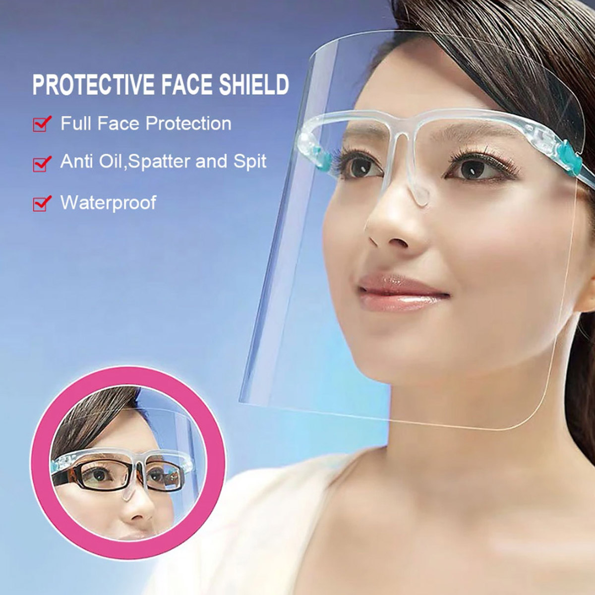 ANTI-OIL SPLASH FACE SHIELD(1DZ)