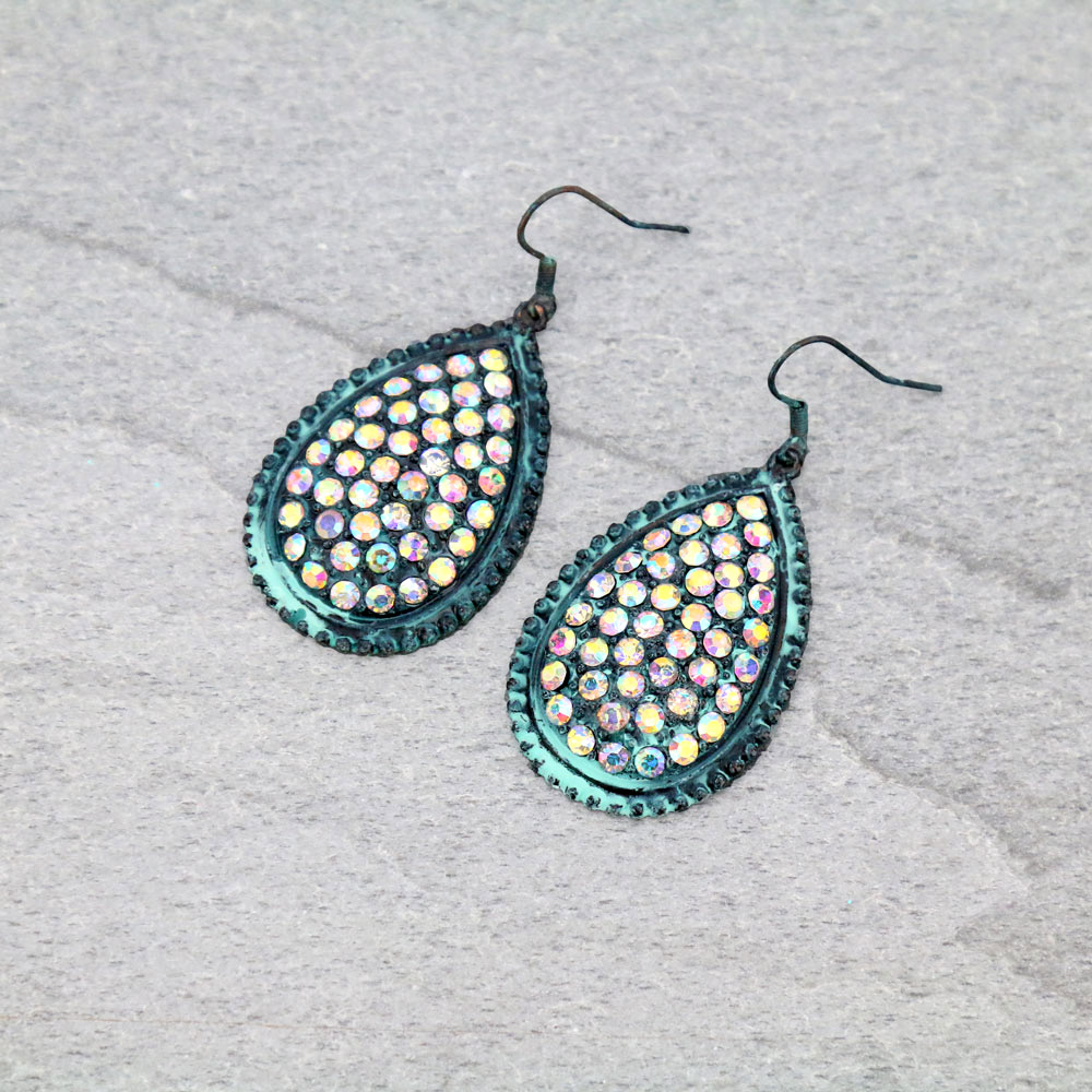 Fashion Teardrop Fish Hook Earrings