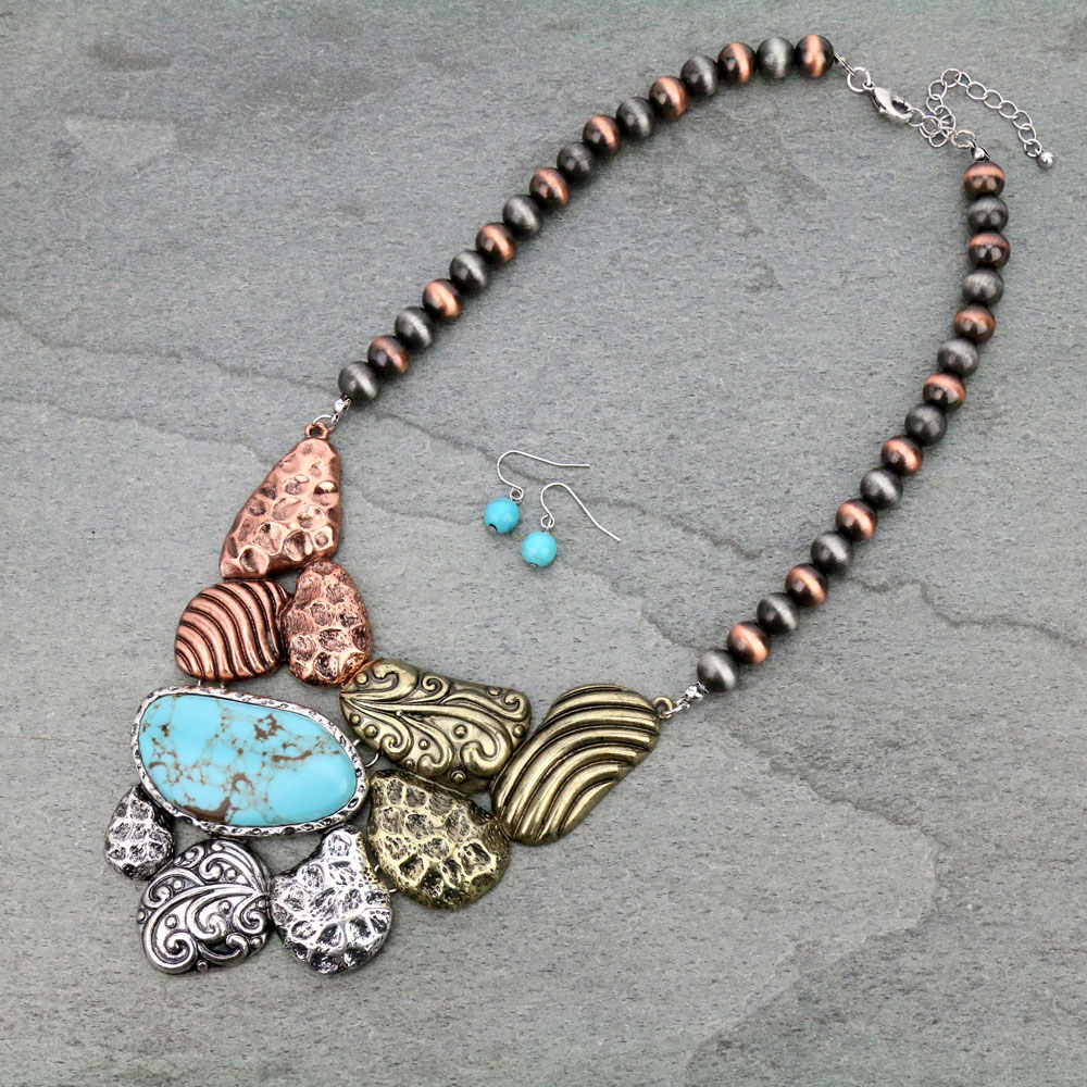 Western Style Necklace Set