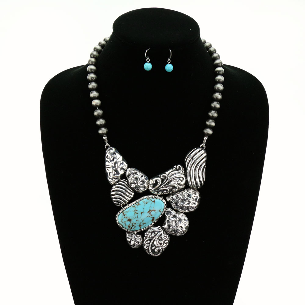 Western Style Necklace Set - Image 2