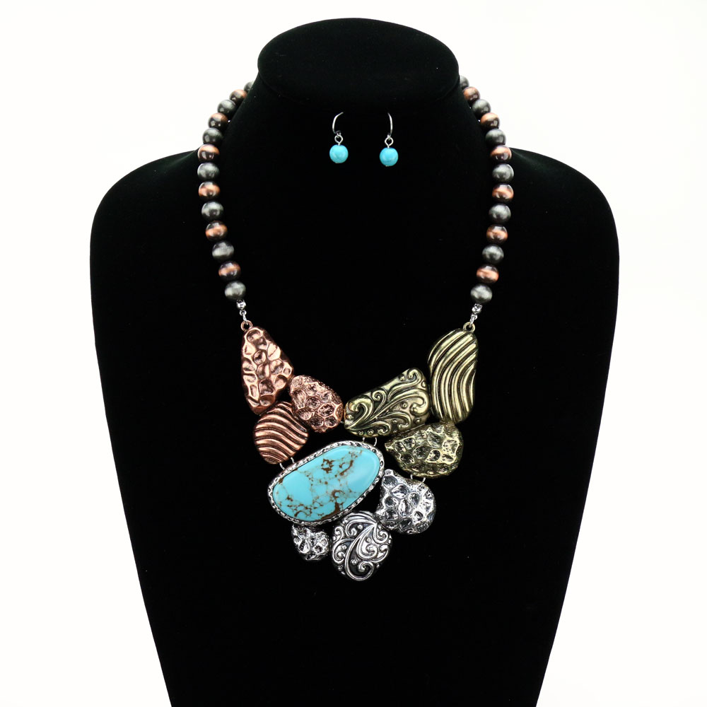 Western Style Necklace Set - Image 2