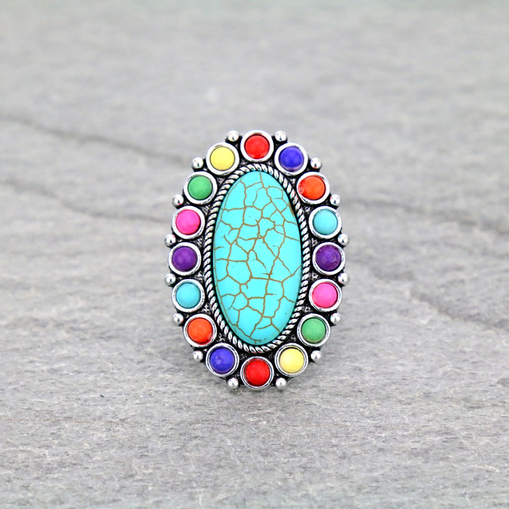Western Style Cuff Ring