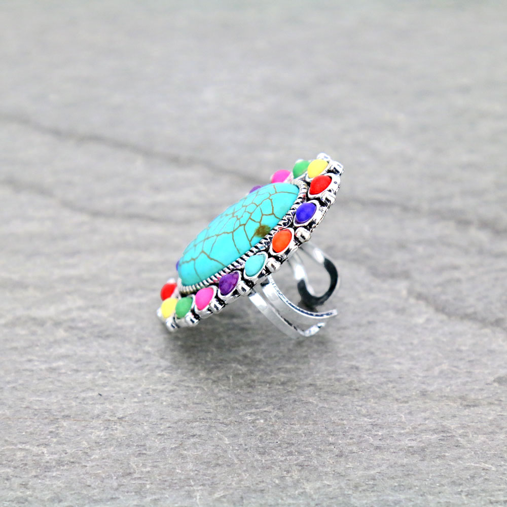 Western Style Cuff Ring - Image 2