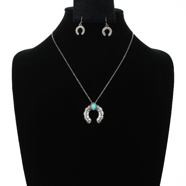 Dainty Squash Blossom Necklace Set - Image 2