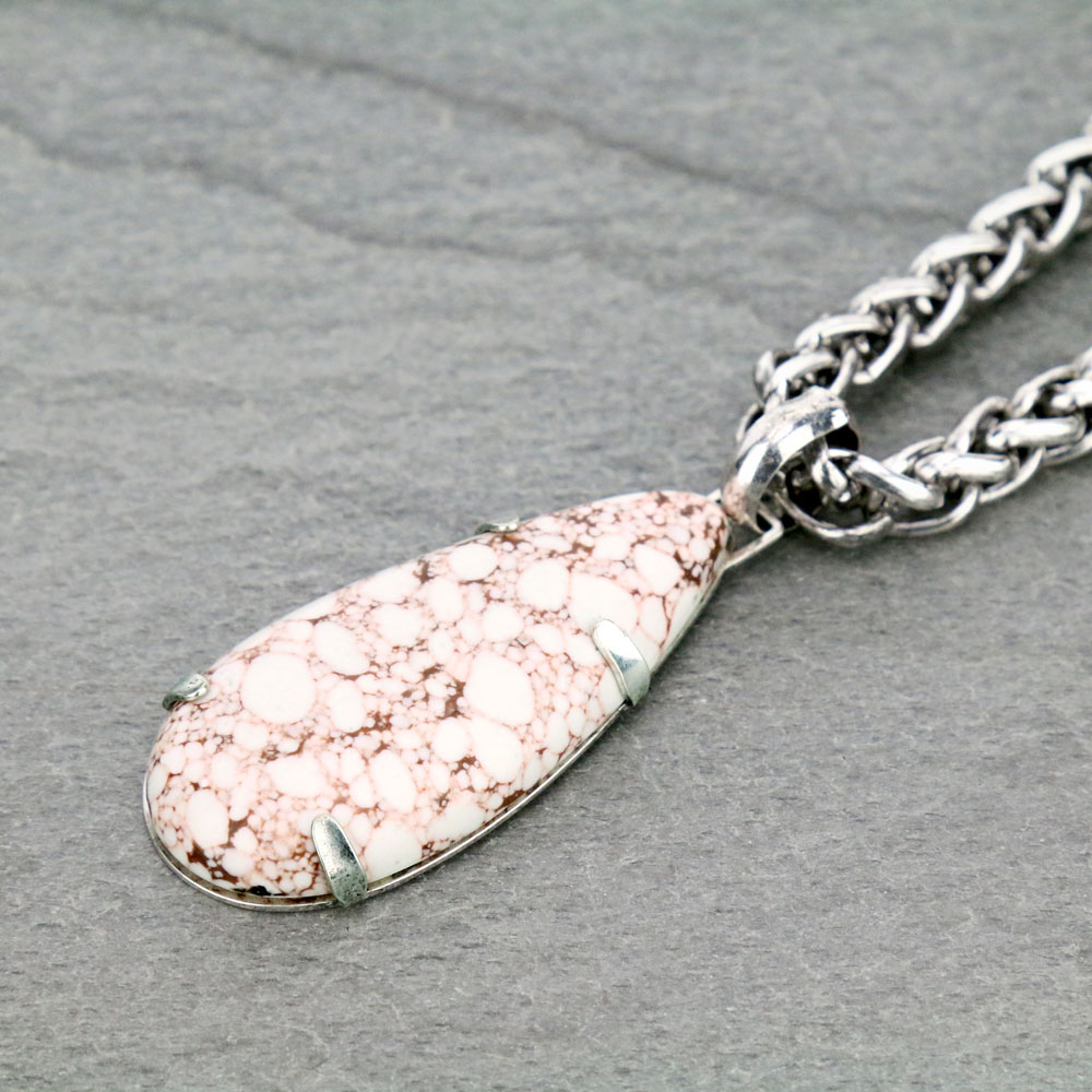 Western Teardrop Necklace Set - Image 3